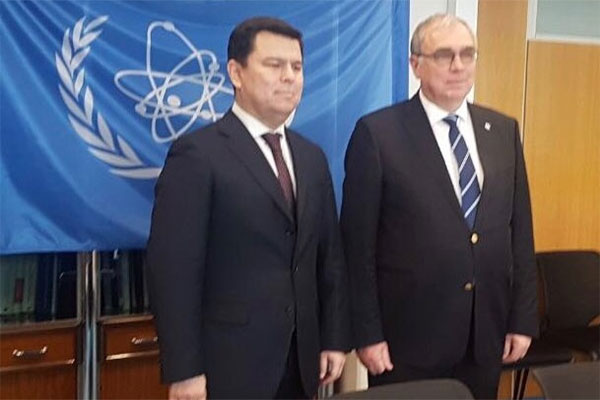 Uzbek envoy meets Deputy Director General of IAEA