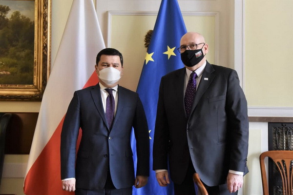 Uzbek DFM meets with Vice-Speaker of the Sejm