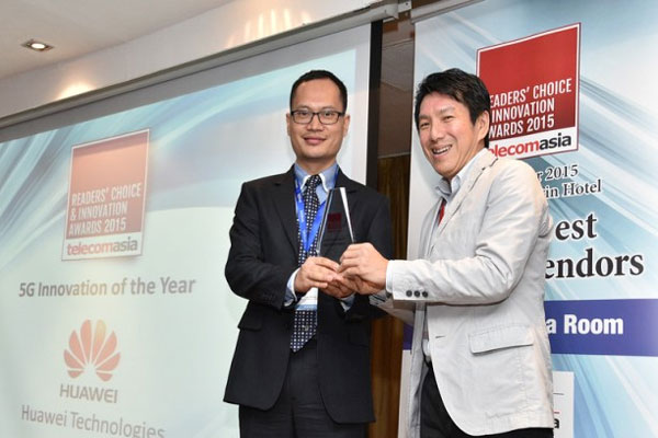 Huawei Bags a ‘Hat-Trick’ at the 2015 Telecom Asia Readers’ Choice & Innovation Awards