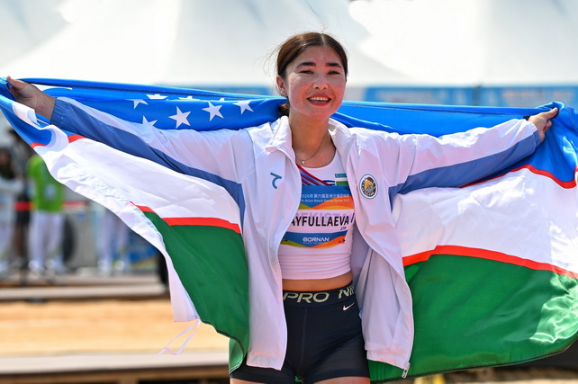 Сайфуллаева принесла Узбекистану золото в Санье