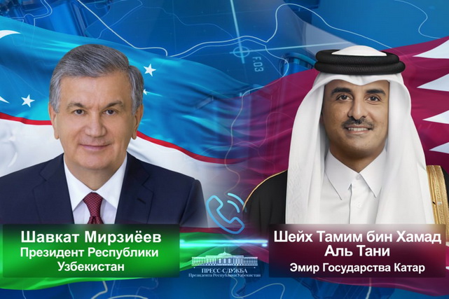 O‘zbekiston va Qatar yetakchilari strategik sheriklikni kengaytirish istiqbollarini ko‘rib chiqdilar