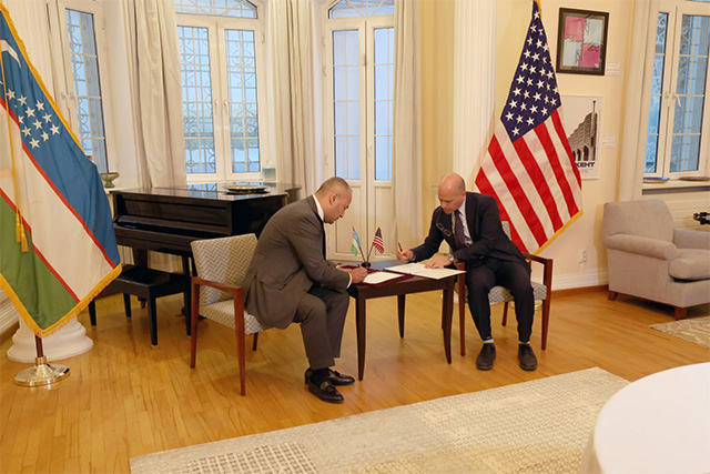 Uzbekistan and the USA sign memorandum of understanding on minerals