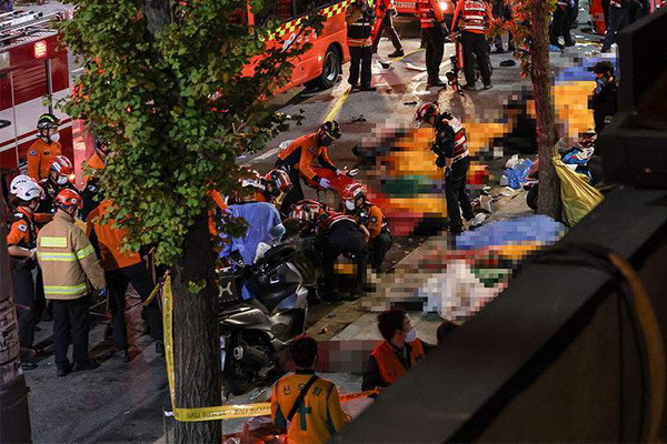 Over 50 people died during the celebration of Halloween in Seoul