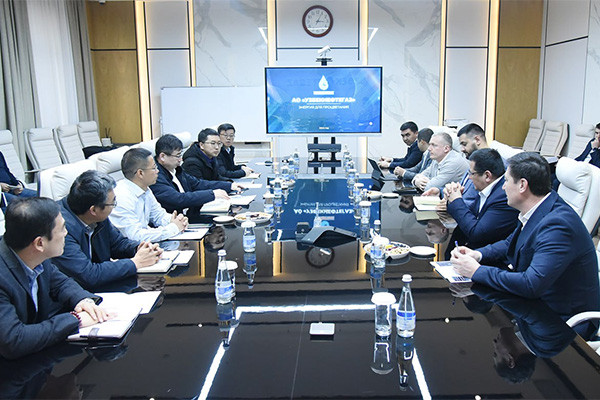 Cooperation with a Chinese company in the field of field development is developing