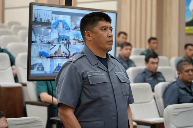 Mansur G‘oziyev Andijon viloyati IIB jamoat xavfsizligi xizmati boshlig‘i etib tayinlandi