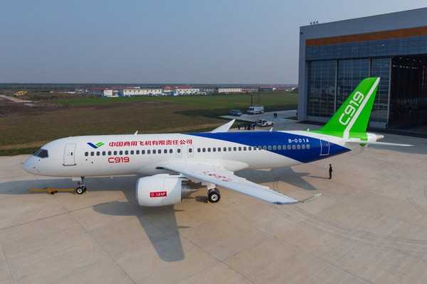China’s homegrown large jetliner receives over 1,000 orders
