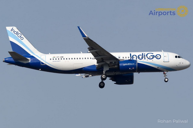 «IndiGo» авиакомпанияси Мумбайдан Тошкентга тўғридан-тўғри рейсларни йўлга қўймоқда