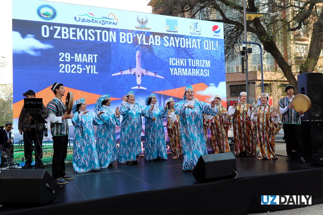 Toshkentda "O‘zbekiston bo‘ylab sayohat qil!" ichki turizm yarmarkasi bo‘lib o‘tdi