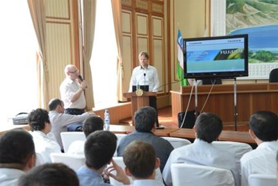 Fujinon presents its products to NTRC