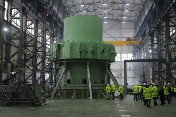 На площадку сооружения АЭС «Пакш-2» (Венгрия) доставлено устройство локализации расплава