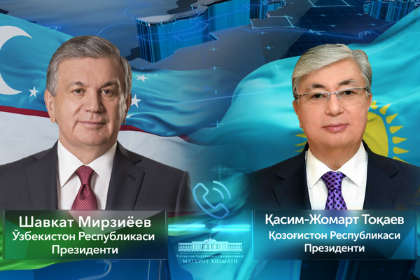 Presidents of Uzbekistan and Kazakhstan discuss bilateral and regional agenda