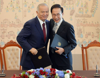 Uzbekistan, South Korea ink contracts for US$5bn