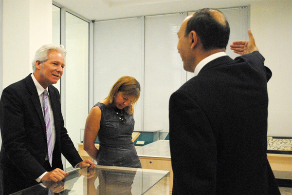 UNESCO official visits National Library of Uzbekistan