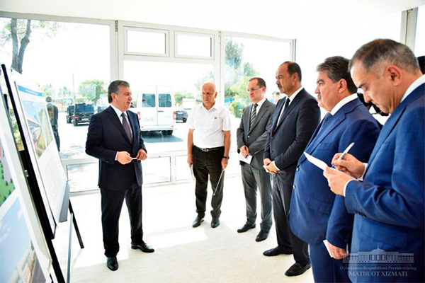 The first stage of aboveground station of Tashkent Metro to be put into operation in Navruz