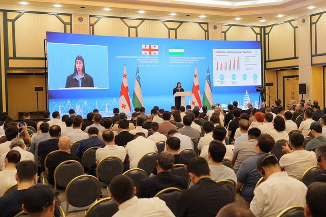 Toshkentda O‘zbekiston–Gruziya biznes forumi bo‘lib o‘tdi