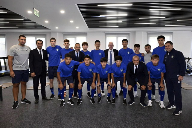 FIFA delegatsiyasi O‘zbekiston Milliy futbol markaziga tashrif buyurdi