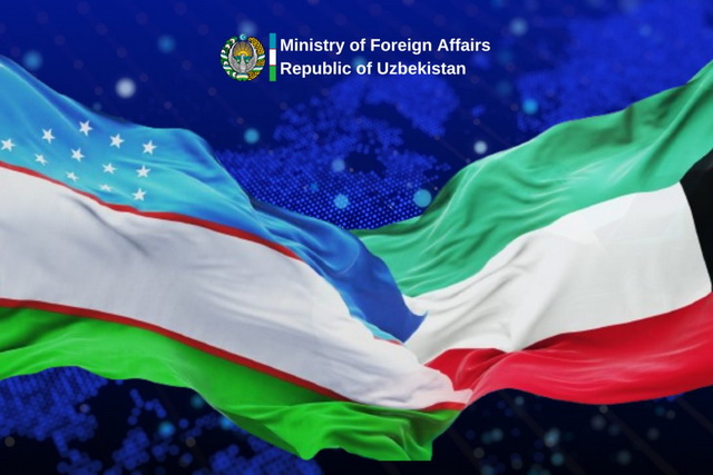 O‘zbekiston va Quvayt tashqi ishlar vazirlari ikki tomonlama hamkorlikni kengaytirishni muhokama qildilar