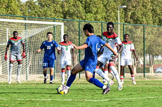 Ўзбекистон ўсмирлар терма жамоаси (U-17) Буркина-Фасога 0:4 ҳисобида мағлуб бўлди