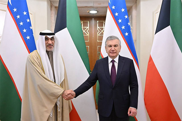 O‘zbekiston Prezidenti Kuvayt Hukumati rahbarini qabul qildi