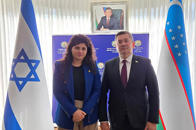 O'zbekiston elchisi Isroil tashqi ishlar vaziri o'rinbosari bilan uchrashdi