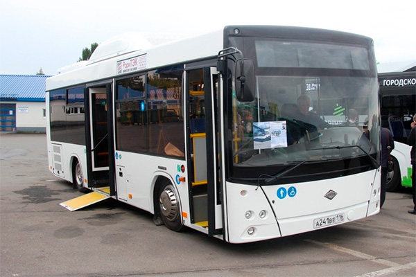 Two MAZ buses tested in Tashkent