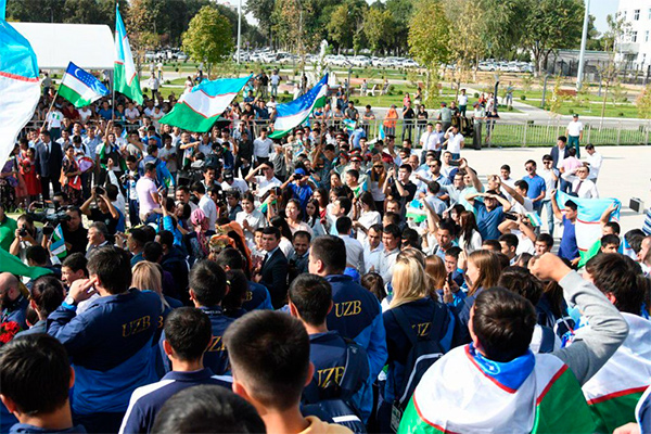Athletes of Uzbekistan return from the Asian Games